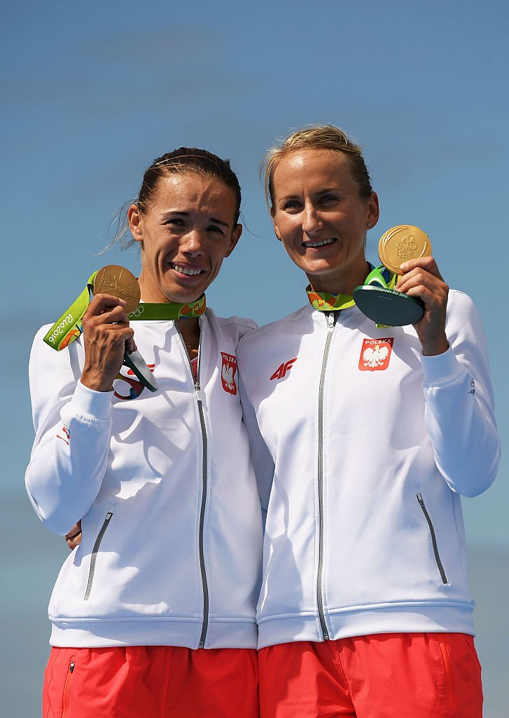 Magdalena Fularczyk-Kozłowska i Natalia Madaj wygrały finał wyścigu w dwójce podwójnej kobiet. Fot. twitter