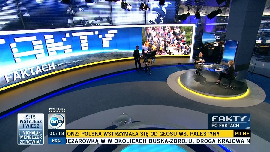 TVN24. Fot. Zrzut z ekranu TVN