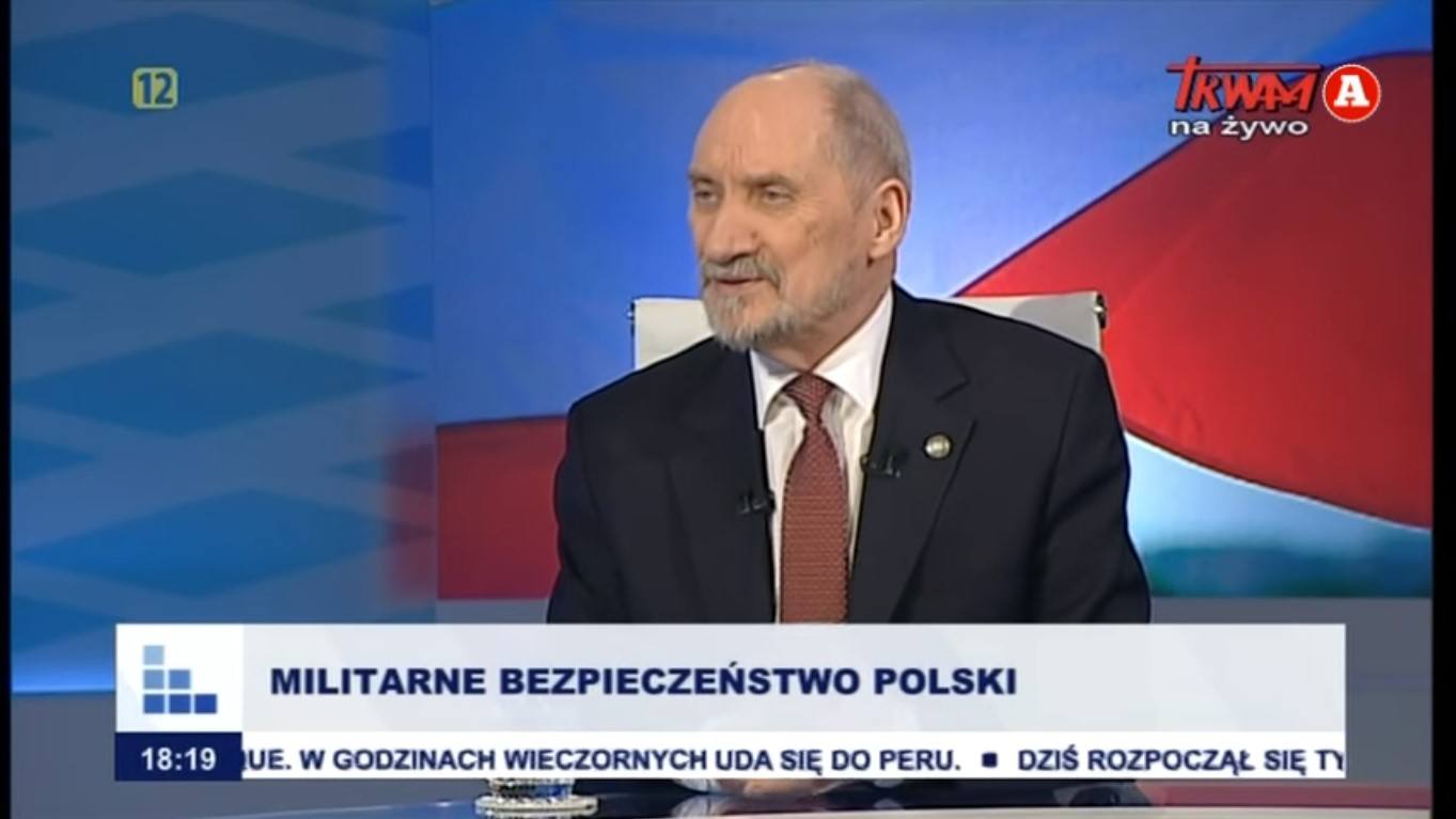 Dariusz Stokwiszewski: Antoni Macierewicz skarży się w TV Tadeusza Rydzyka
