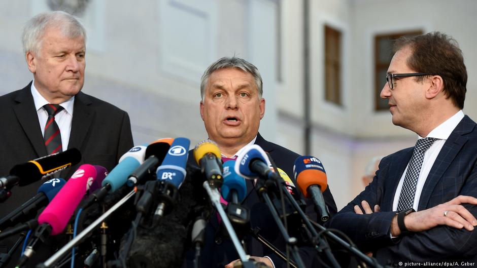 W centrum zainteresowania: Viktor Orban na zimowym posiedzeniu CSU.