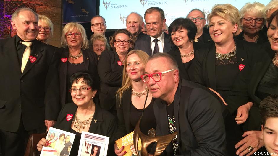 Nagroda Polonii Europejskiej dla Donalda Tuska i Jurka Owsiaka