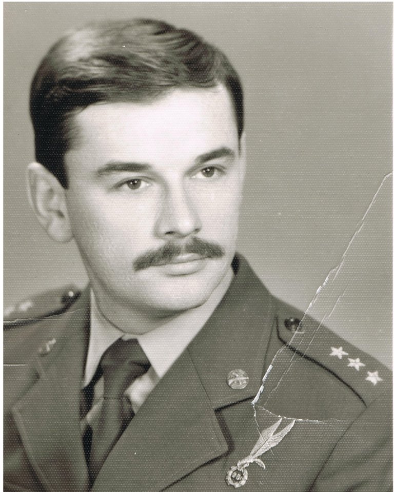 Fot. A. Mazguła - dowódca kompanii, 1982