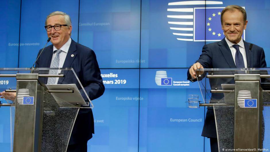 Szefowie: KE Jean-Claude Juncker i Rady Europejskiej Donald Tusk