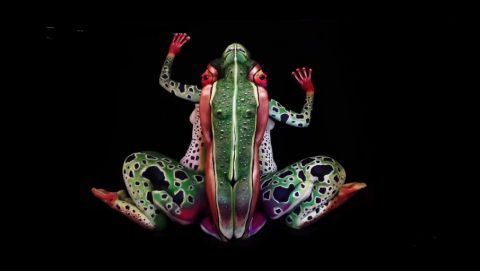 Body painting, jakiego świat nie widział