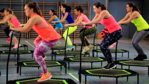 Fitness na trampolinie o 68 % bardziej efektywny niż jogging