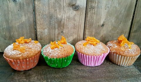 Deser na niedzielę – Muffinki pomarańczowe