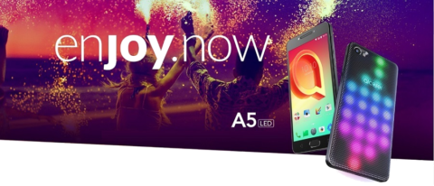 Alcatel A5 LED to pierwszy na świecie smartfon wyposażony w świecącą obudowę LED