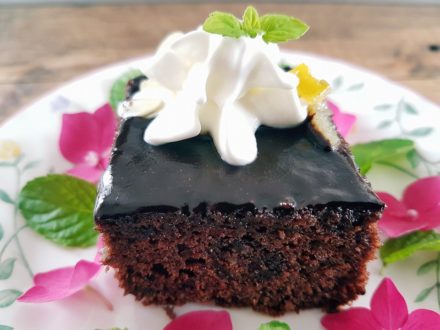 Deser na niedzielę – „Ciasto podwójnie czekoladowe”