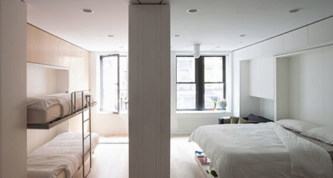 Mieszkanie z ”gumy” – czyli 6 pomieszczeń w jednym