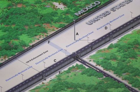 Tak będzie wyglądał mur, dzielący Meksyk od USA – Donald Trump opublikował zdjęcia