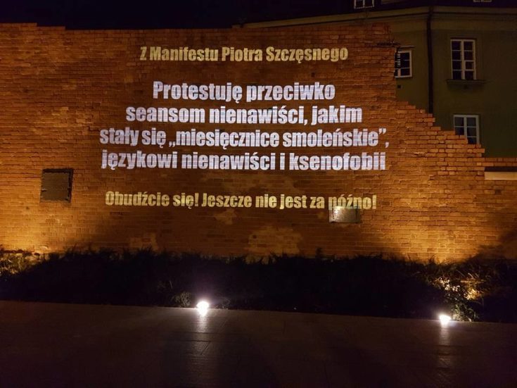 Fot. dzięki Marysi Leszczyńskiej#MarszMilczenia#ManifestPiotra