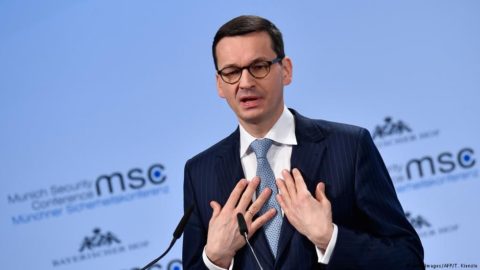Morawiecki w Monachium podczas spotkania z dziennikarzami stwierdzi, że m.in. Żydzi też byli współsprawcami Holokaustu..