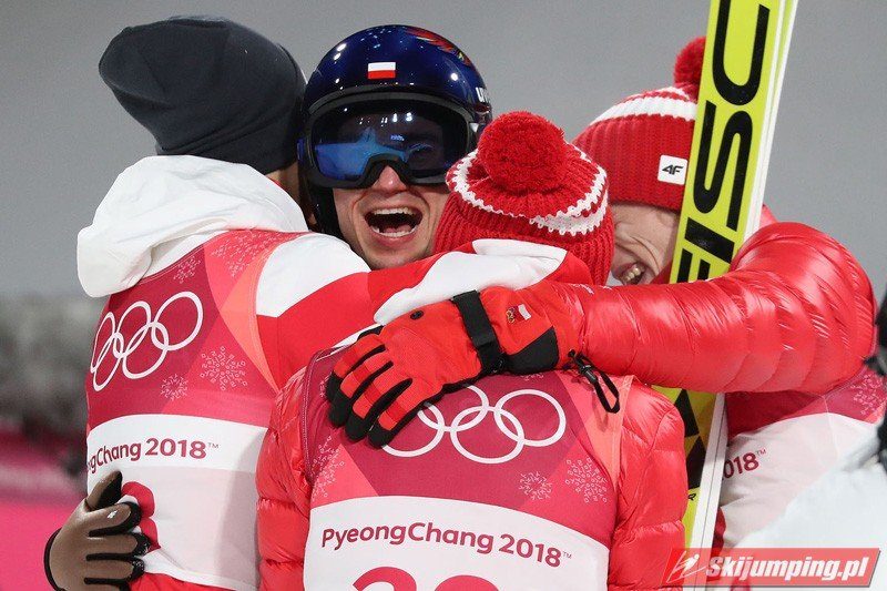 Brązowy medal dla Polskich skoczków! Mamy drugi medal na igrzyskach w Pjongczangu