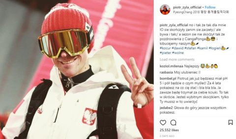 Piotr Żyła gra dla Kamila Stocha „Mazurka Dąbrowskiego” i apeluje o stworzony 300 zł banknotu na cześć Kamila Trzeciego Wielkiego