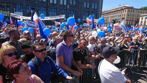 W Warszawie trwa #MarszWolności