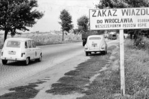 Ospa we Wrocławiu 1963. Ograniczenie wjazdu do Wrocławia podczas epidemii.