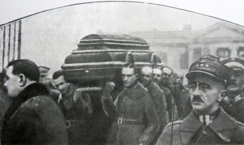 Co polska prawica pisała po śmierci prezydenta Narutowicza. Dehnel cytuje Strońskiego