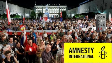 Raport Amnesty International – polski rząd szykanuje sędziów
