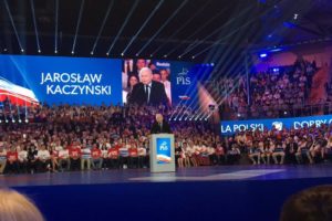 Jarosław Kaczyński na Konwencji PiS w Lublinie: Rodzina to jedna kobieta, jeden mężczyzna w stałym związku i ich dzieci