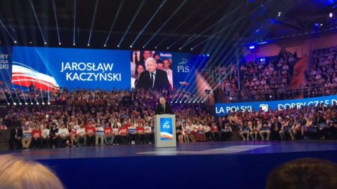 Jarosław Kaczyński na Konwencji PiS w Lublinie: Rodzina to jedna kobieta, jeden mężczyzna w stałym związku i ich dzieci