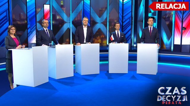 Debata wyborcza w tvn24