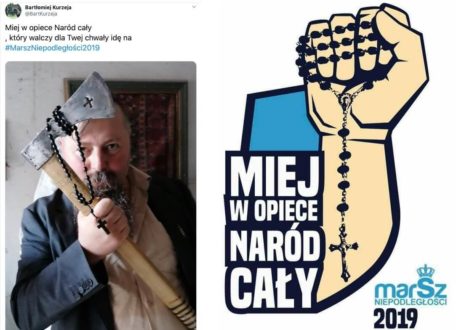 Adam Mazguła: Wzywam władze do interwencji! Chcę świętować niepodległość, a nie obawiać się siekiery, czy pięści przybranej krwawym różańcem