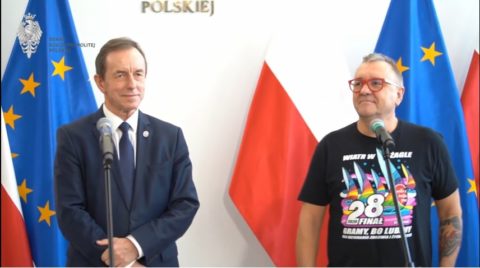 Jurek Owsiak o kampanii nienawisci skierowanej w stronę Marszałka Senatu