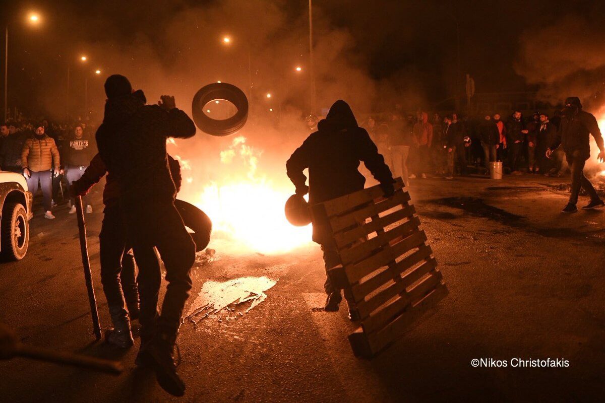 Grecja. Protesty przeciw obozom dla migrantów