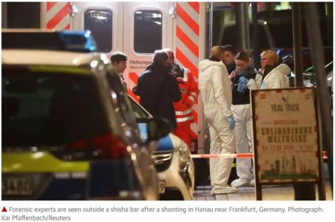 Niemcy. Strzelanina w Hanau. 11 ofiar śmiertelnych