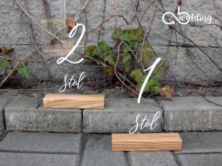 Naklejki ślubne z personalizacją