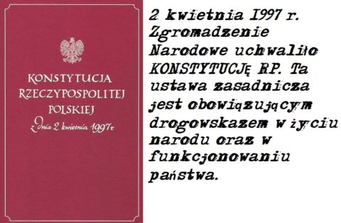 Ks. Stanisław Walczak: KONSTYTUCJA – Świętość Obywateli