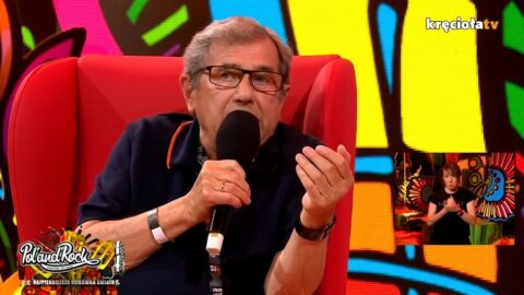 Adam Mazguła: „Mały człowiek jednym ruchem ręki podzielił nasz kraj”, czyli teatr marionetek wodza w Polsce przedstawia