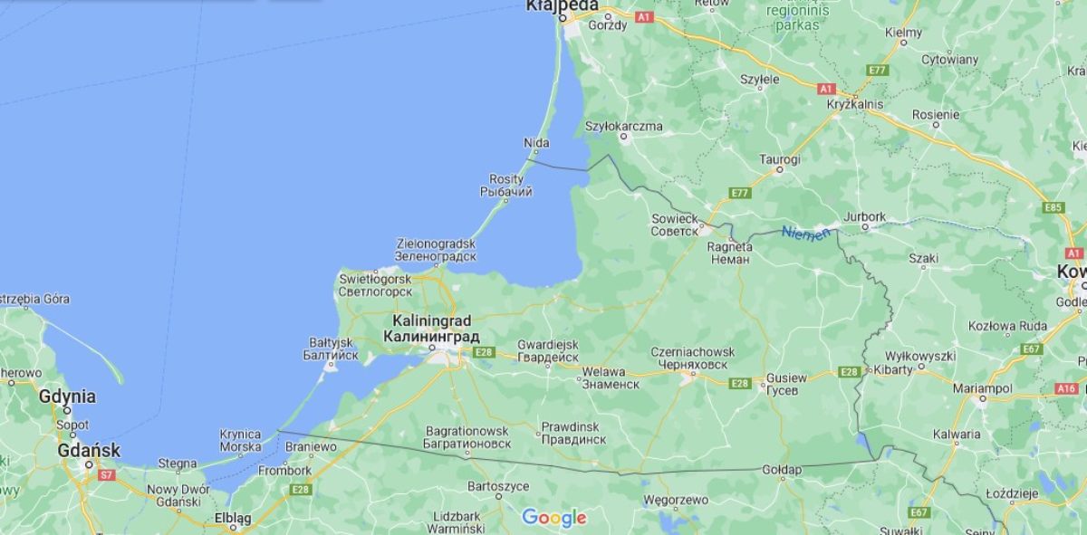 Kaliningrad (pol. Królewiec) – miasto w Rosji, stolica obwodu kaliningradzkiego. Morski port handlowy i wojenny, a także ośrodek przemysłu środków transportu, maszynowego, celulozowo-papierniczego i rybnego