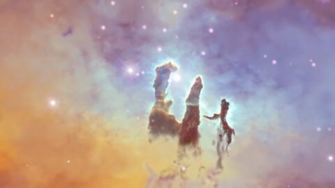 NASA opublikowała oszałamiającą wizualizację 3D Filarów Stworzenia