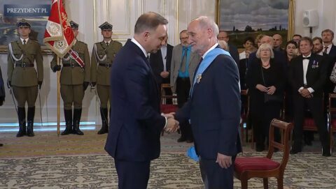 Czarzasty apeluje o odebranie Macierewiczowi Orderu Orła Białego