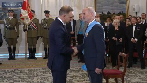 Andrzej Duda odrzuca wniosek o odebranie Orderu Orła Białego Antoniemu Macierewiczowi