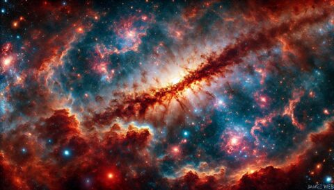 Czy nasz Wszechświat powstał wewnątrz czarnej dziury