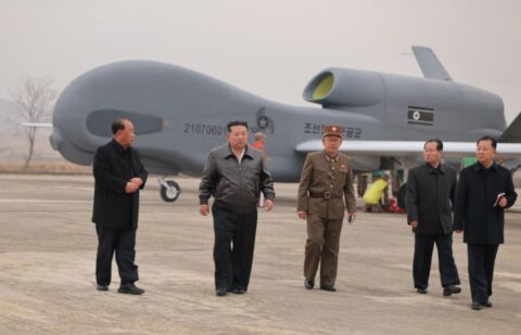 Kim Jong Un inspects North Korean military drone amid growing Russia cooperation, March 2025