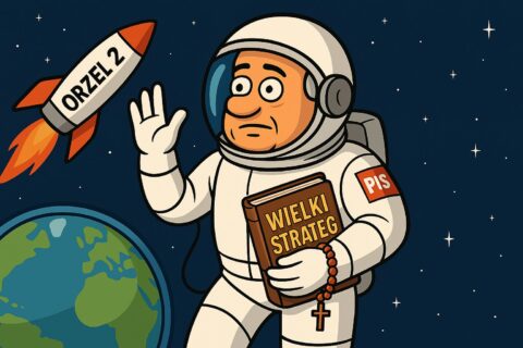 Polak, kosmonauta z Platformy w kosmosie? Nie ten, co trzeba! – Skiba o absurdach prawicy