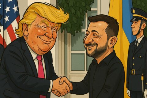 burzliwe spotkanie Trump–Zełenski w Białym Domu