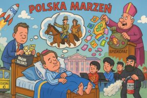Skiba bez znieczulenia: Polska w krzywym zwierciadle — „Wiadomości z kraju złości”