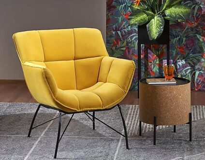 Fotele welurowe – miękki akcent, który zmienia charakter wnętrza