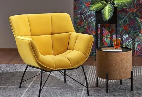 Fotele welurowe – miękki akcent, który zmienia charakter wnętrza