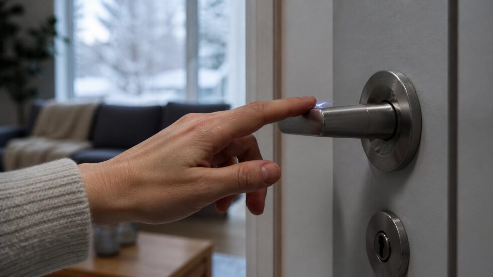Dlaczego klamka kopie? Tak możesz uniknąć elektryzowania