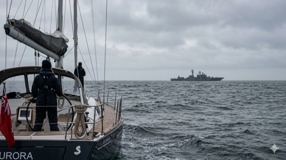 Incydent na kanale La Manche. Rosyjska fregata oddała strzały przy brytyjskim jachcie