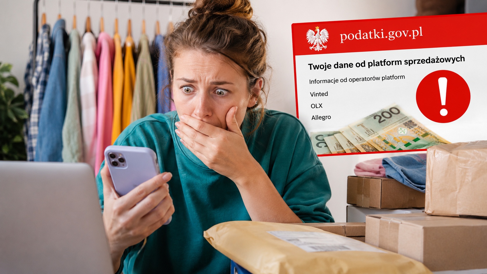 Handlujesz na OLX lub Vinted? choćby nie wiesz, iż fiskus już o tym wie!