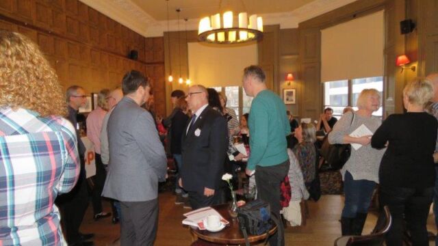 płk. Adam Mazguła - spotkanie autorskie w Londynie 04/02/2018. Fot. thefad.pl