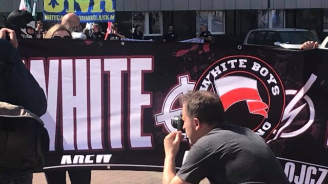 Demonstracja narodowców w Katowicach 06 maj 2018/ Fot. Adam Mazguła / Facebook