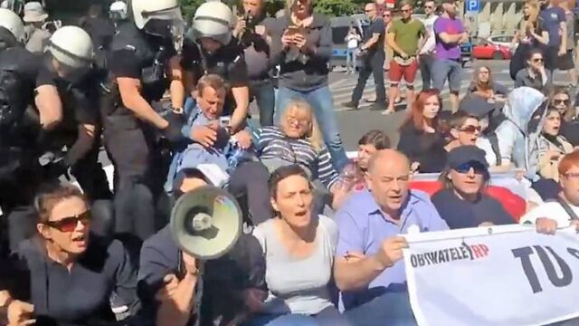 Demonstracja narodowców w Katowicach 06 maj 2018/ Fot. Adam Mazguła / Facebook