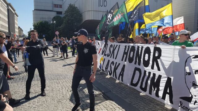Demonstracja narodowców w Katowicach 06 maj 2018/ Fot. Adam Mazguła / Facebook